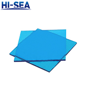 Blue PC Solid Sheet